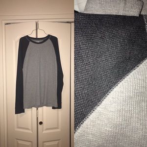 Gray and Charcoal Men’s Large St Johns Bay Thermal